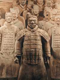 Standing next to the Terracotta Army