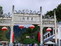 河南老界嶺/萬畝彩林太震撼了，一定要來感受這裡的秋色大餐！