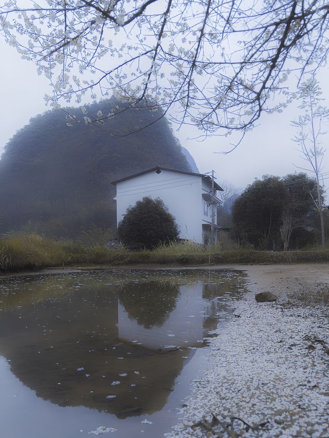 桂林陽朔這座隱世小村，是冬日中式意境的天花板