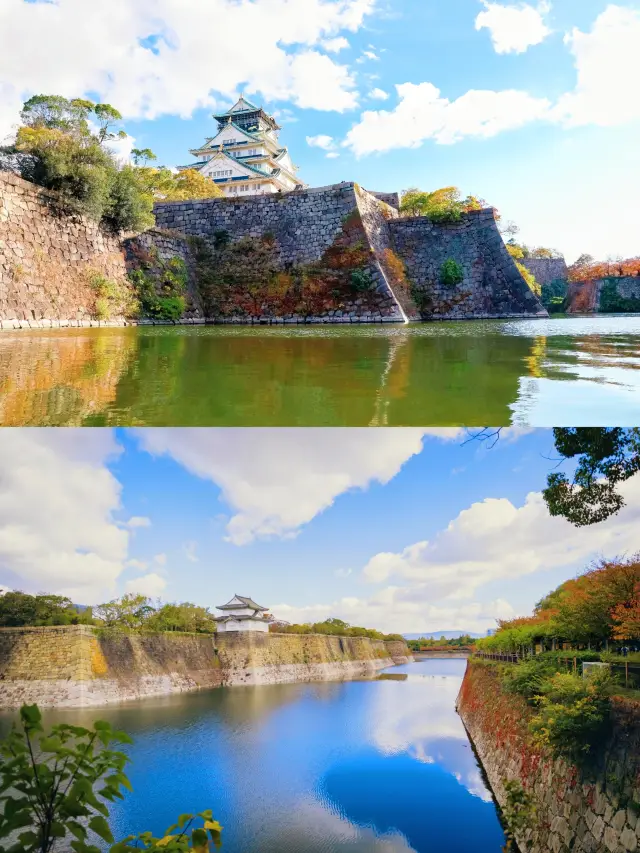 全球追秋|大阪城公園的五彩秋天