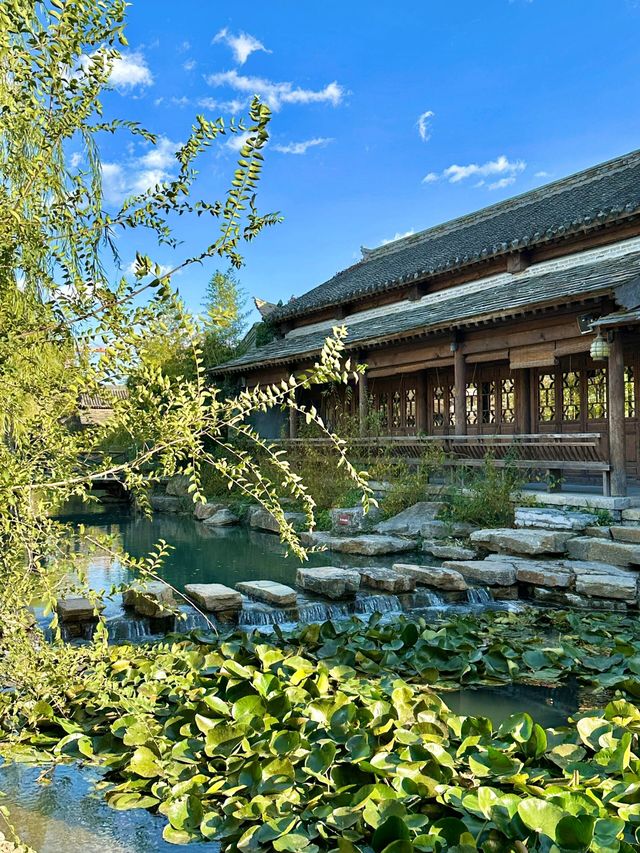 在濟南走一種很新的泉水古城walk附路線