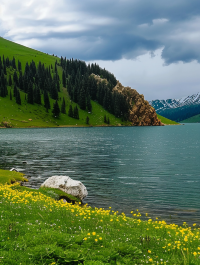 唐布拉仙女湖：伊犁草原上的翠綠寶石