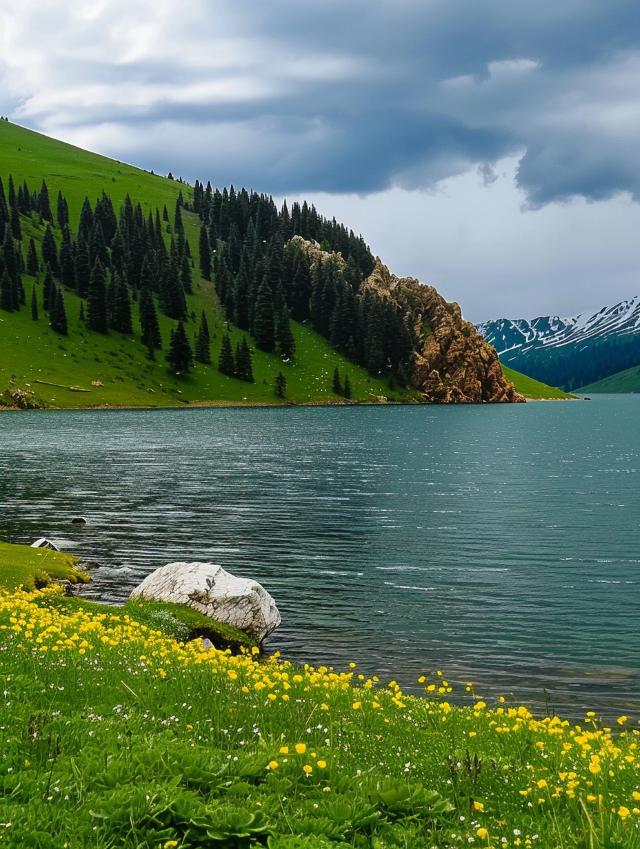 唐布拉仙女湖：伊犁草原上的翠綠寶石