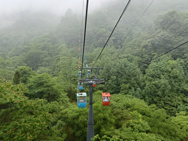 青城後山徒步吸氧之旅