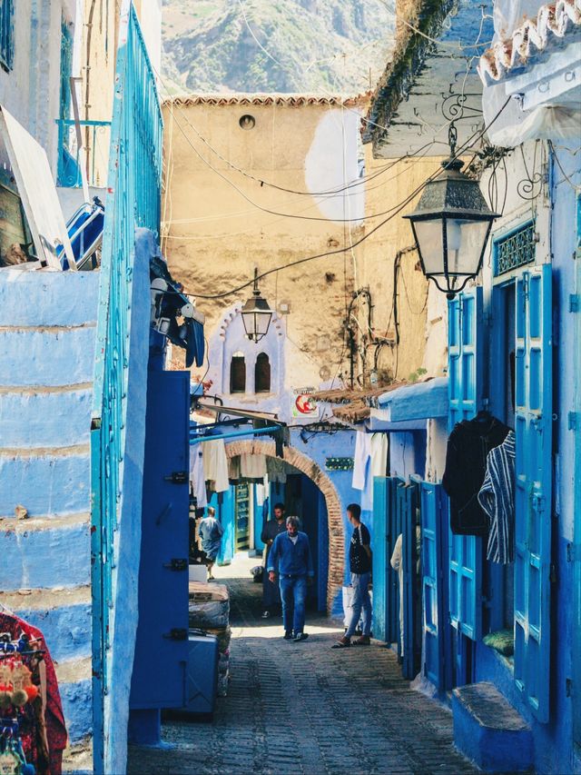 為摩洛哥的藍，千萬次沦陷Chefchaouen