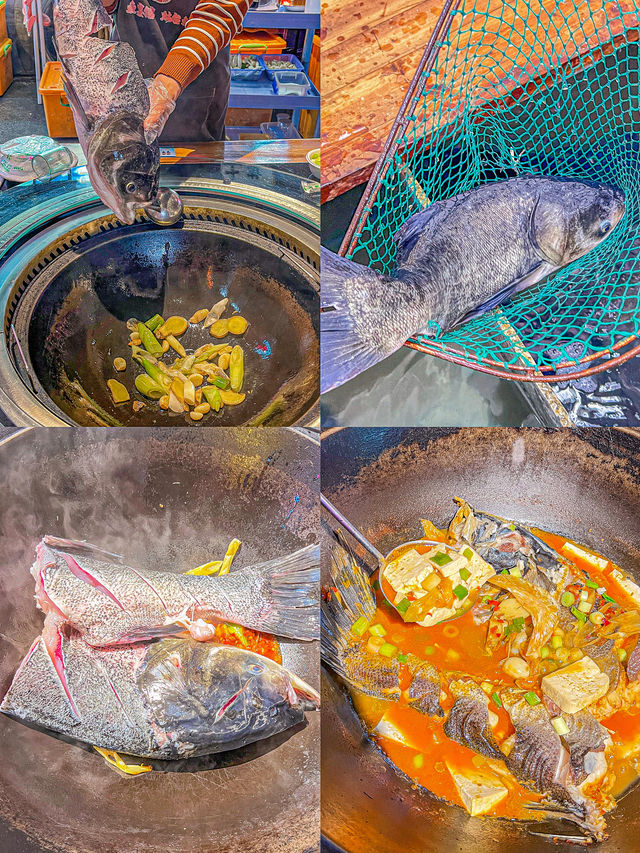 When visiting Qiandao Lake, one must refrain from arbitrarily choosing a restaurant to consume fish head.