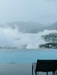 雲霧繚繞的別府