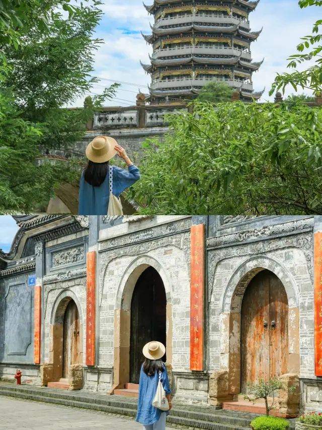 In Chengdu, I found a severely underrated and lesser-known ancient town!|||