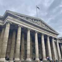 The British Museum ( UK England) place of beauty and history 