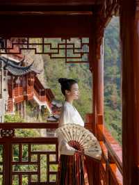 江南懸空寺打卡慶餘年同款。