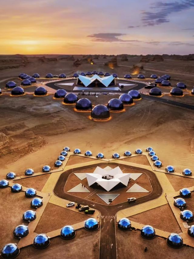 OMG！住進火星營地酷斃了！來青海必住！