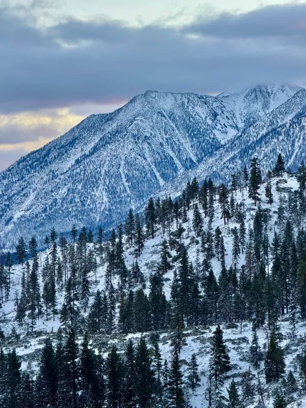 Scenery of Heavenly Ski Resort at Lake Tahoe! 
