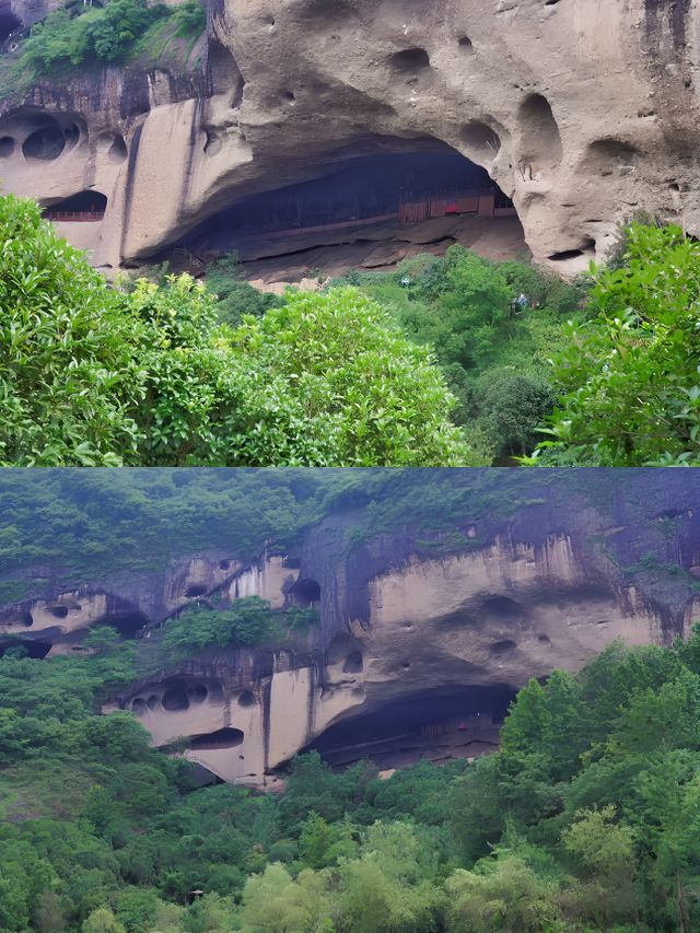 大別山石窟。