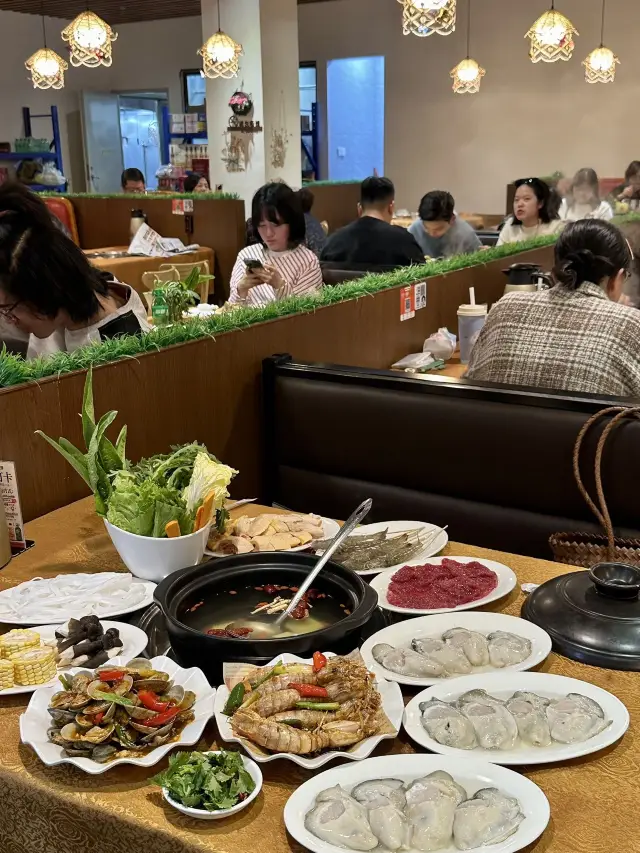횡친을 떠나기 전 꼭 먹어봐야 할... 굴 닭 전골!!!
