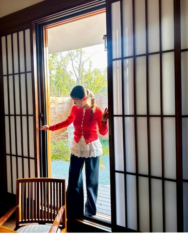 真的不是在京都……！太適合冬天！