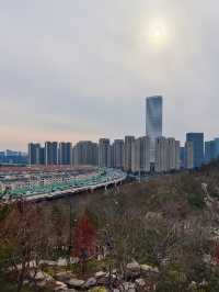 1月的雙子山，找了好久的拍照角度
