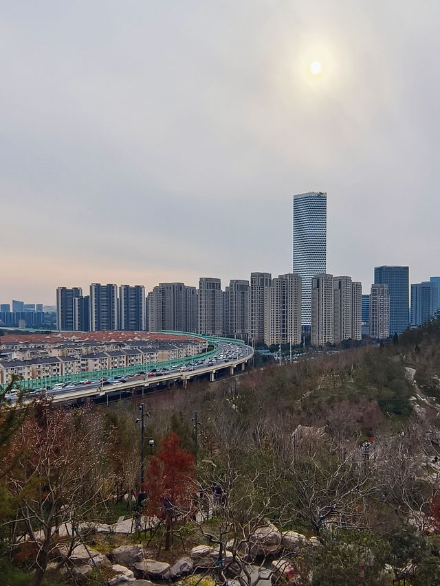 1月的雙子山，找了好久的拍照角度