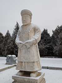 薄雪紅妝祭皇家——清東陵