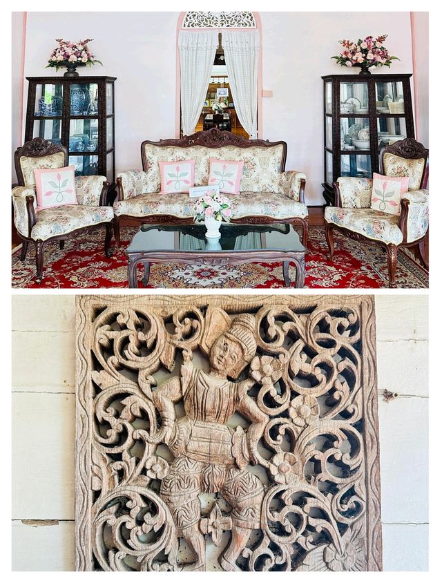 探秘帕府粉房子 Vongburi House，穿越百年的粉色綺夢