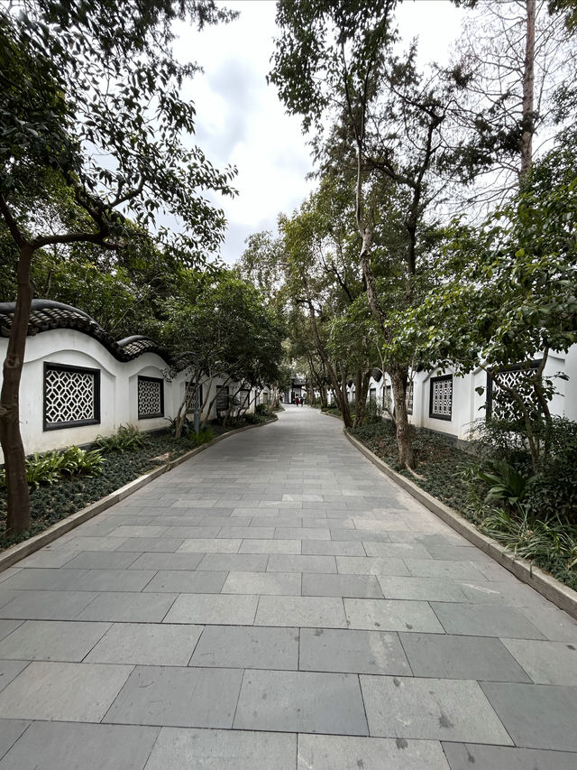 尋找春天，我選擇桂林公園，寧靜且美好