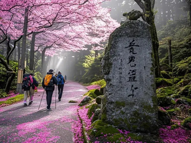 櫻花季怎能不來熊野古道遠足！