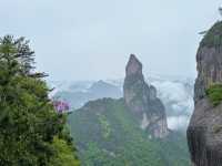 "浙江神仙居仙氣繚繞的山水秘境"