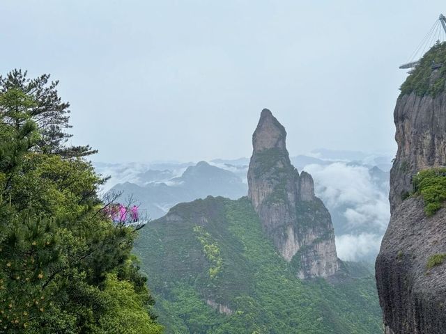 "浙江神仙居仙氣繚繞的山水秘境"