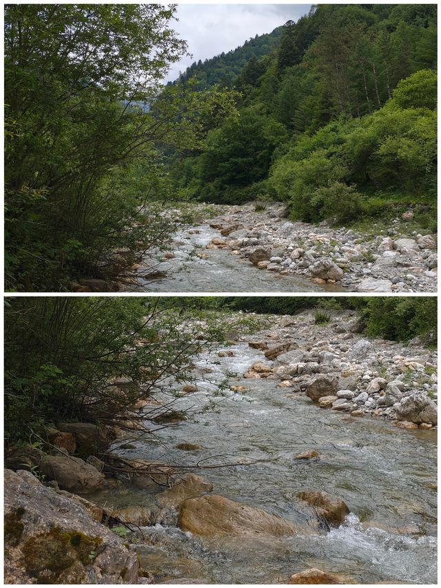 鵝嫚溝山水相依嘅好地方行吓睇吓心情好