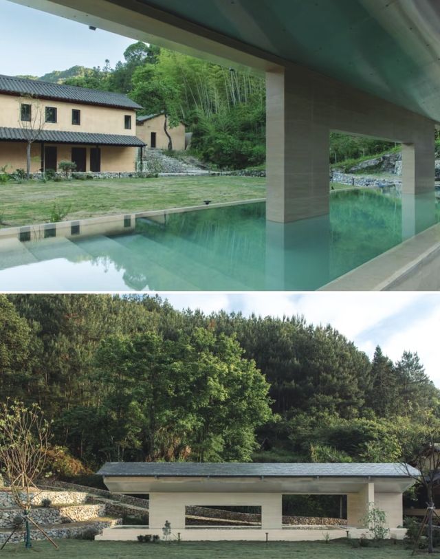 藏於山間古村嘅治癒夯土民宿大樂之野松陽