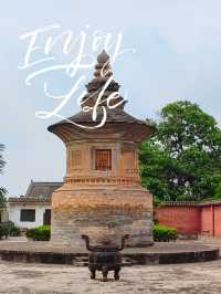 中國唯一留存下嘅唐代圓形古塔