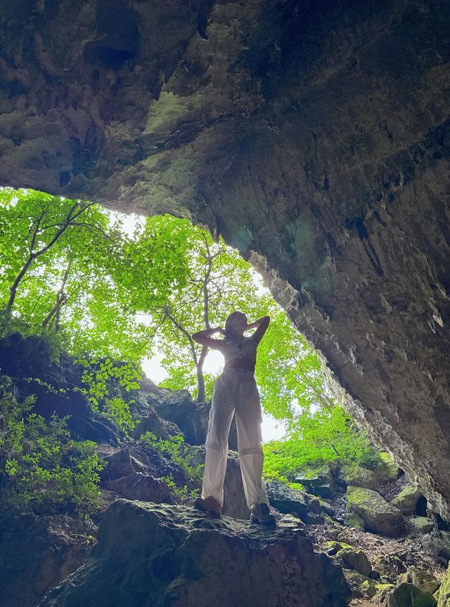 德江溶洞·隱居老人嘅地下桃源