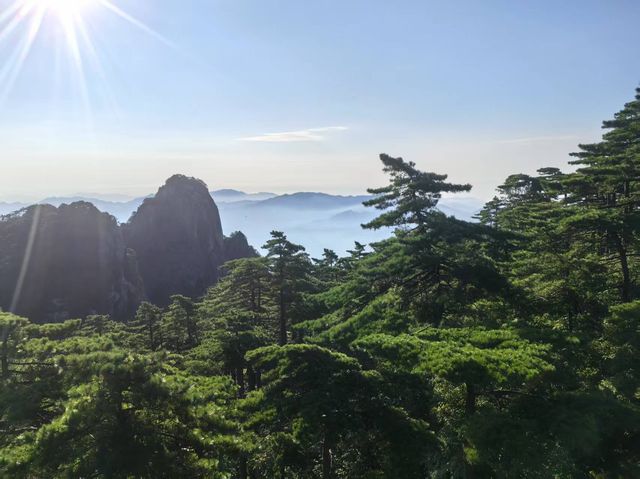 黃山美景帶娃輕鬆遊