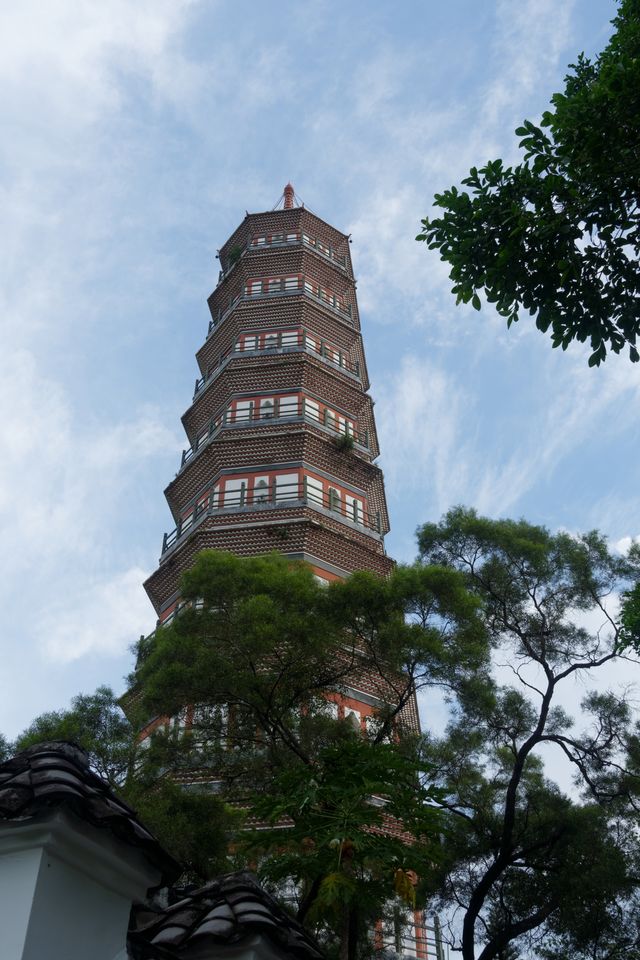 明朝廣州海上絲綢之路航海航標～琶洲古塔