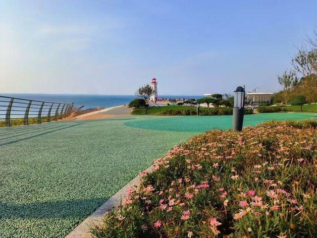 大連泊霞灣公園：藏在渤海之濱的彩虹與落日秘境