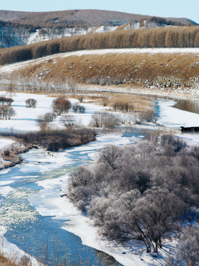 阿爾山私藏秘境！霧淞+翡翠河美到窒息