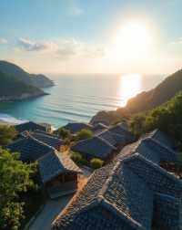 這是三面環海,礁石嶙峋,海浪澎湃,兼具了海的壯闊與山的奇秀