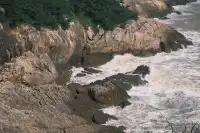 水桶岙徒步，全網怎麼沒人說海水是黃色的！