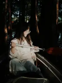 肇慶星湖靜待落日｜把夕陽揉進玻璃船裡