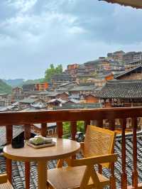 千戶苗寨找到一家特別適合拍照的民宿