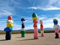 拉斯維加斯｜Seven Magic Mountains很出片