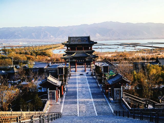 運城必打卡！鹽池博物館的日落美到窒息