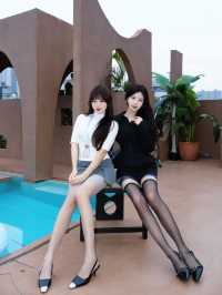 帶泳池的酒店太喜歡啦! 就藏在市中心的潮宗街裡~ 下樓就可以逛街! 去五一廣場橘子洲也很近 獨