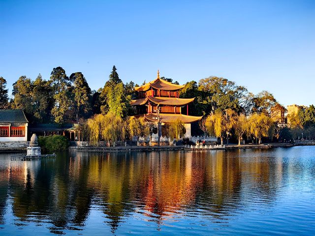 這個冬天就來大觀樓欣賞最美冬景吧