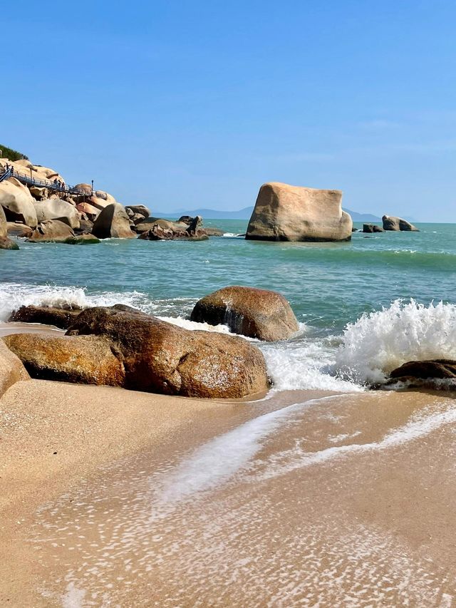 江門那琴半島｜奇石海岸藏秘境 棧道蜿蜒入畫中