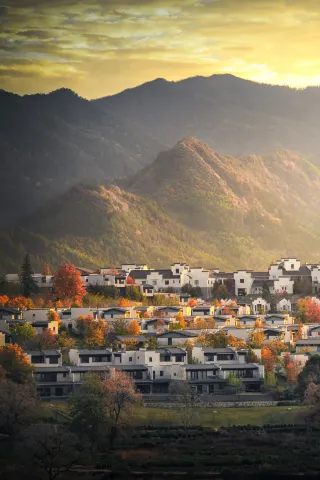 Lucun Village, Anhui | Deep Autumn Ancient Village Photo Spots Revealed
