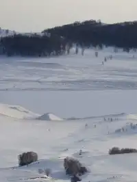 不是新疆去不起！烏蘭布統冬日秘境太香了~