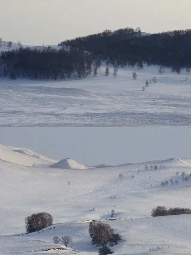 不是新疆去不起！烏蘭布統冬日秘境太香了~