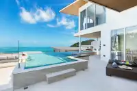 泰國蘇梅島Villa The Wave4臥室泳池海