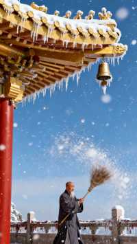 別再說老君山是網紅景點了!雪後的它,美到讓人詞窮