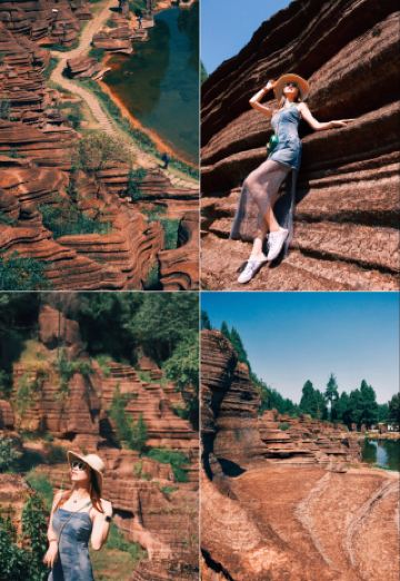 3억 년 전 해저의 경이로움! 저는 샹시 홍석림에서 커버 사진을 찍었어요